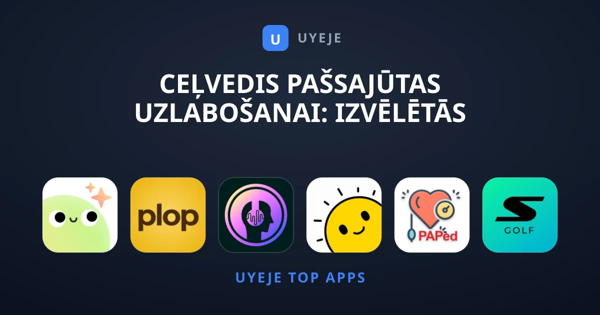 Ceļvedis pašsajūtas uzlabošanai: Izvēlētās Veselība lietotnes
